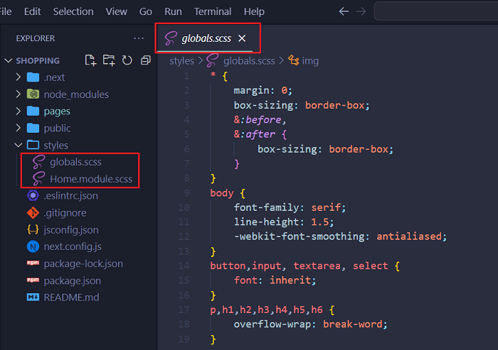 How to use Sass in Next.js