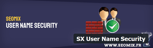 افزونه SX User Name Security